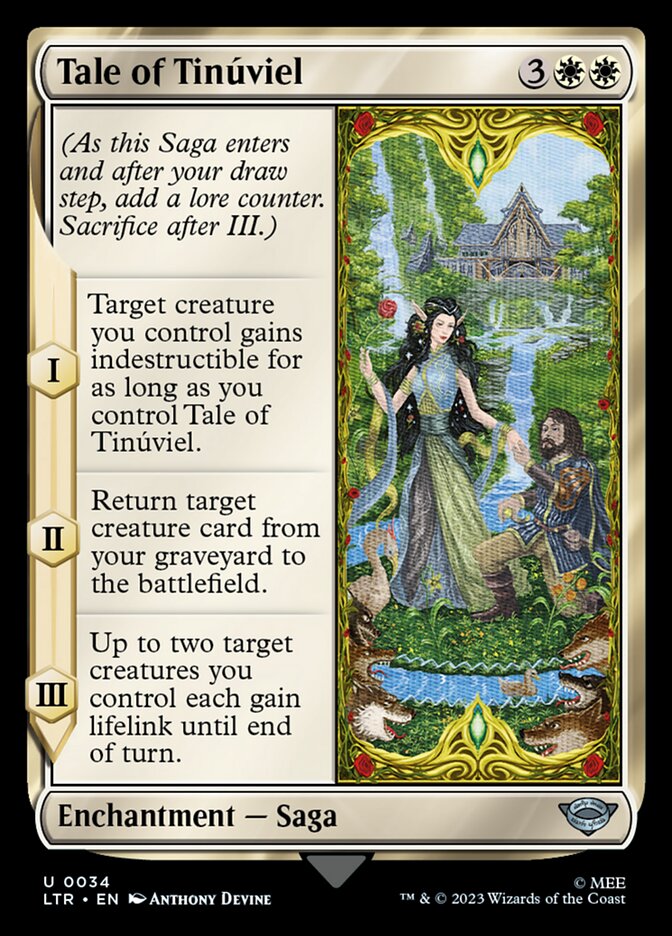 Tale of Tinúviel 34/281 (Universes Beyond: The Lord of the Rings: Tales of Middle-earth)  | Good Games Morley