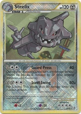 Steelix (24/95) (League Promo) [HeartGold & SoulSilver: Unleashed] | Good Games Morley