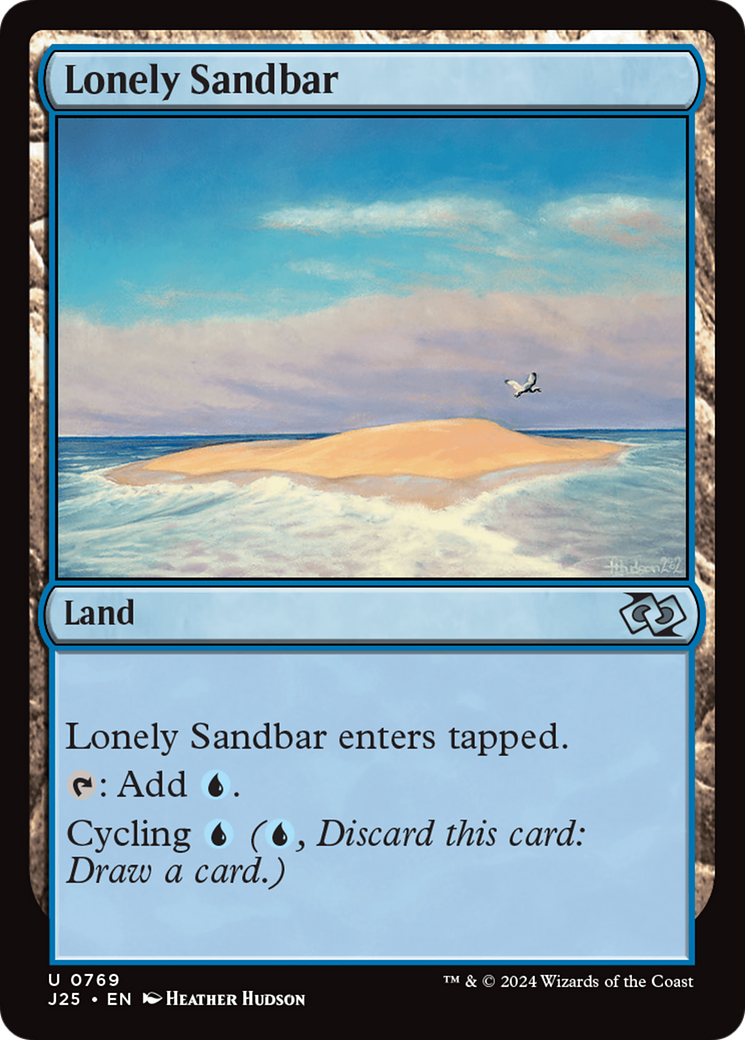 Lonely Sandbar [Foundations Jumpstart] | Good Games Morley