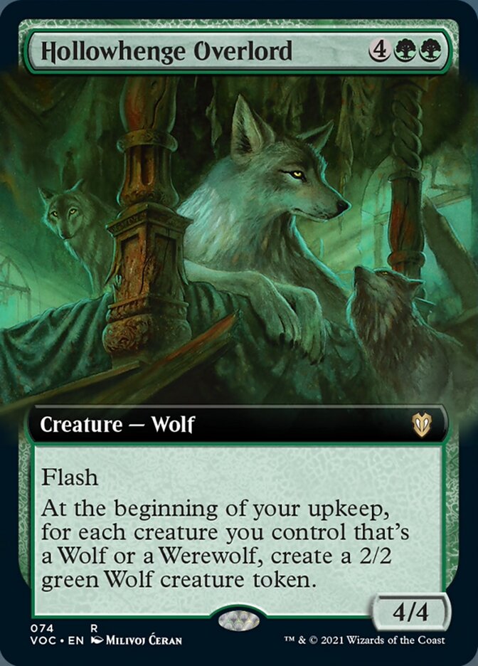 Hollowhenge Overlord (Extended Art) [Innistrad: Crimson Vow Commander] | Good Games Morley