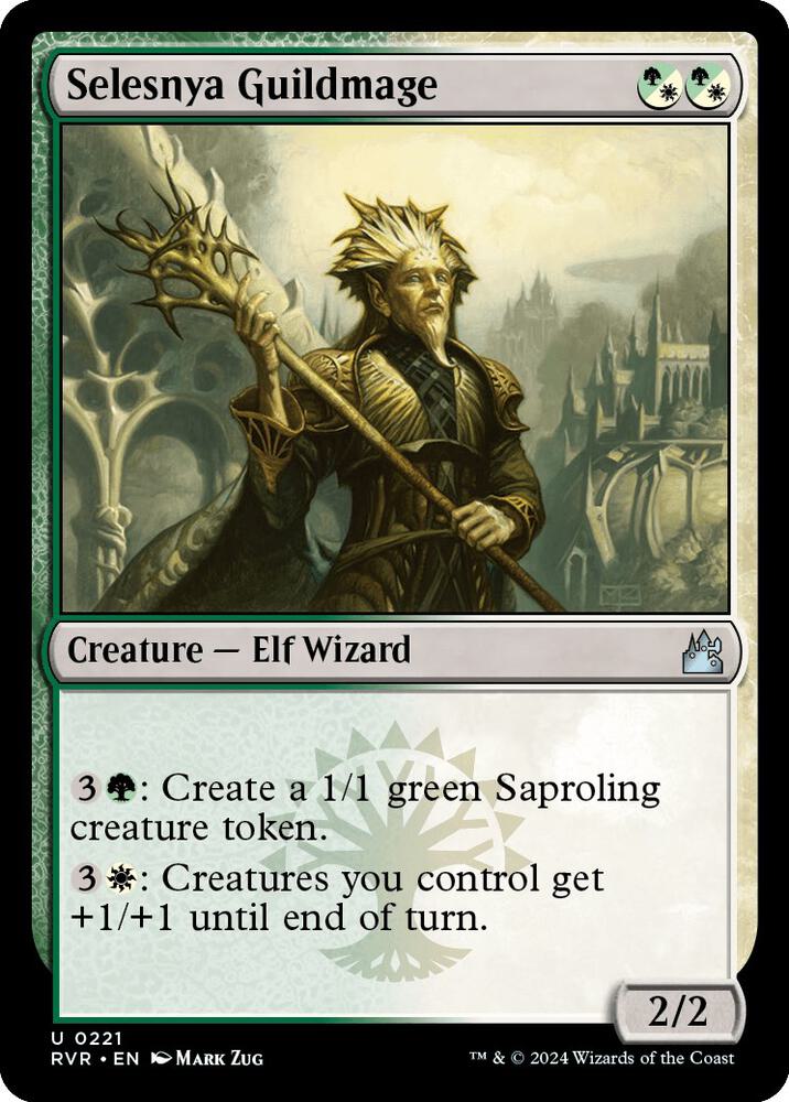 Selesnya Guildmage 221 (Ravnica Remastered)  | Good Games Morley