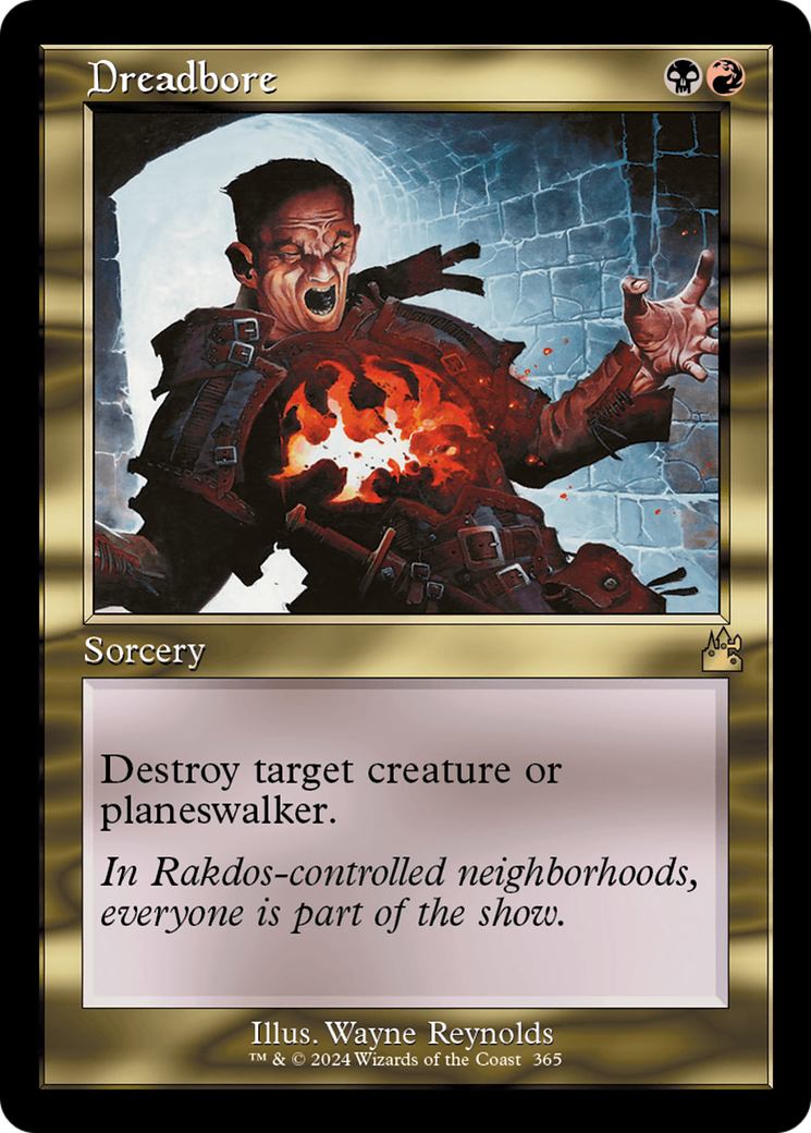 Dreadbore (Retro Frame) [Ravnica Remastered] | Good Games Morley