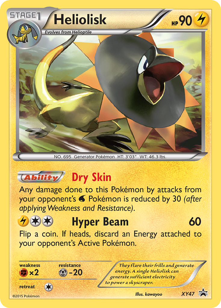 Heliolisk (XY47) [XY: Black Star Promos] | Good Games Morley
