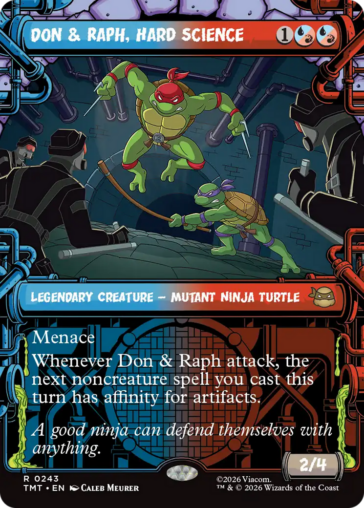 Don & Raph, Hard Science (Showcase) [Teenage Mutant Ninja Turtles] | Good Games Morley