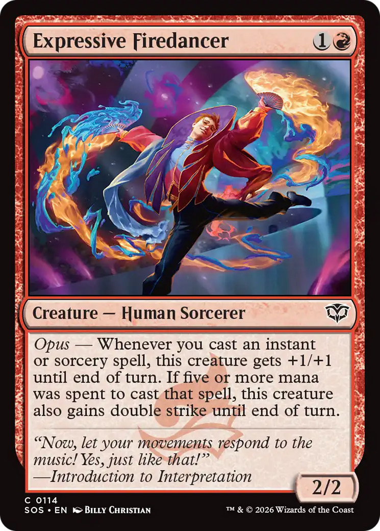 Expressive Firedancer [Secrets of Strixhaven] | Good Games Morley