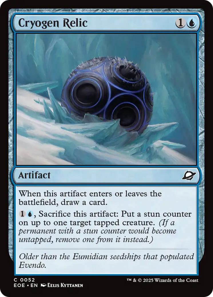 Cryogen Relic [Edge of Eternities] | Good Games Morley
