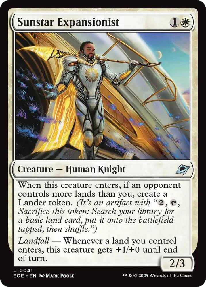 Sunstar Expansionist 41/276 (Edge of Eternities)  - Foil | Good Games Morley