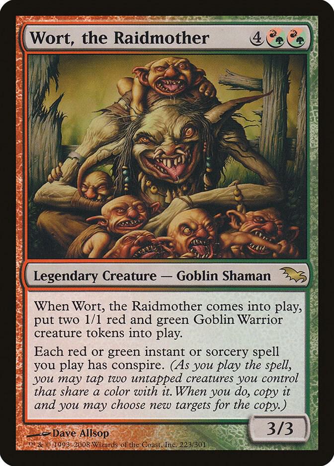 Wort, the Raidmother 223/301 (Shadowmoor)  - Foil | Good Games Morley