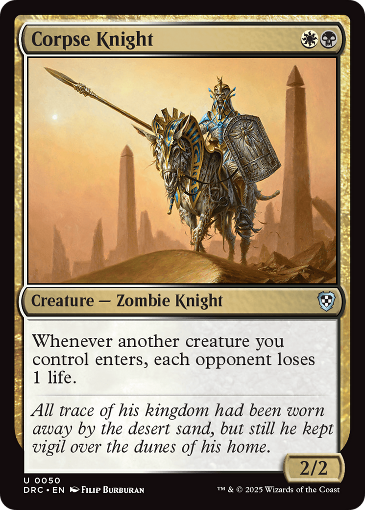 Corpse Knight [Aetherdrift Commander] | Good Games Morley