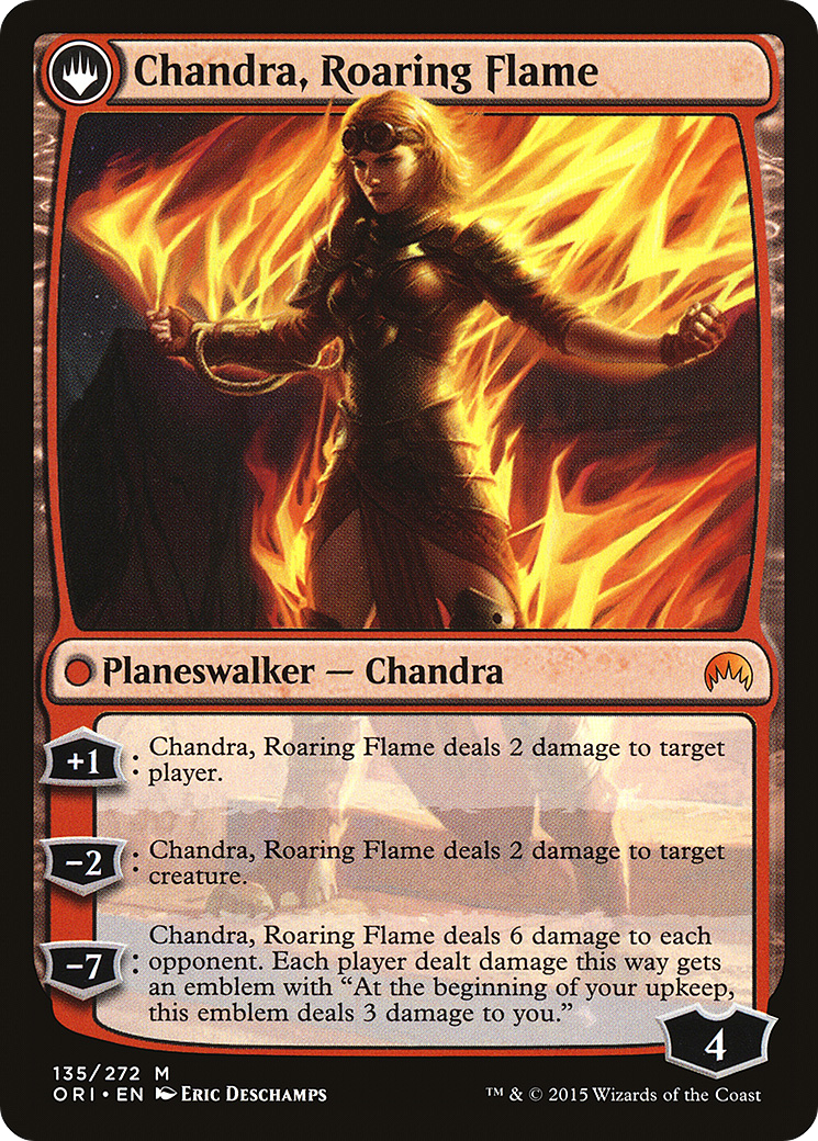 Chandra, Fire of Kaladesh // Chandra, Roaring Flame [Secret Lair: From Cute to Brute] | Good Games Morley