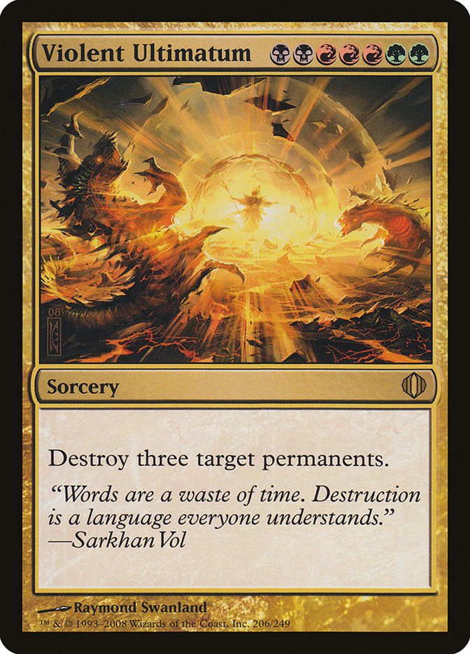 Violent Ultimatum 206/249 (Shards of Alara)  | Good Games Morley