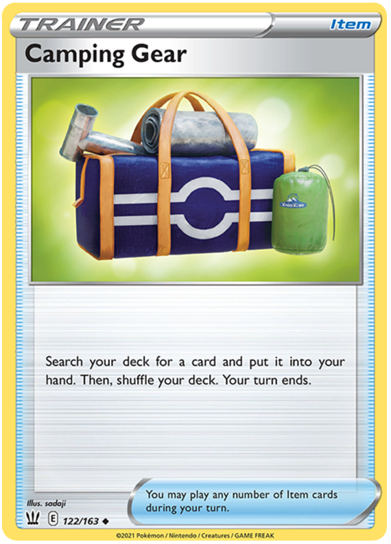 Camping Gear (122/163) [Sword & Shield: Battle Styles] | Good Games Morley