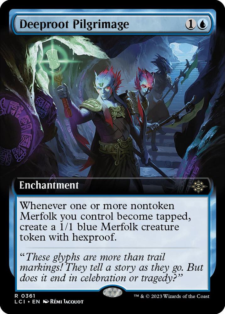 Deeproot Pilgrimage 361/291 (The Lost Caverns of Ixalan)  - Extended Art | Good Games Morley
