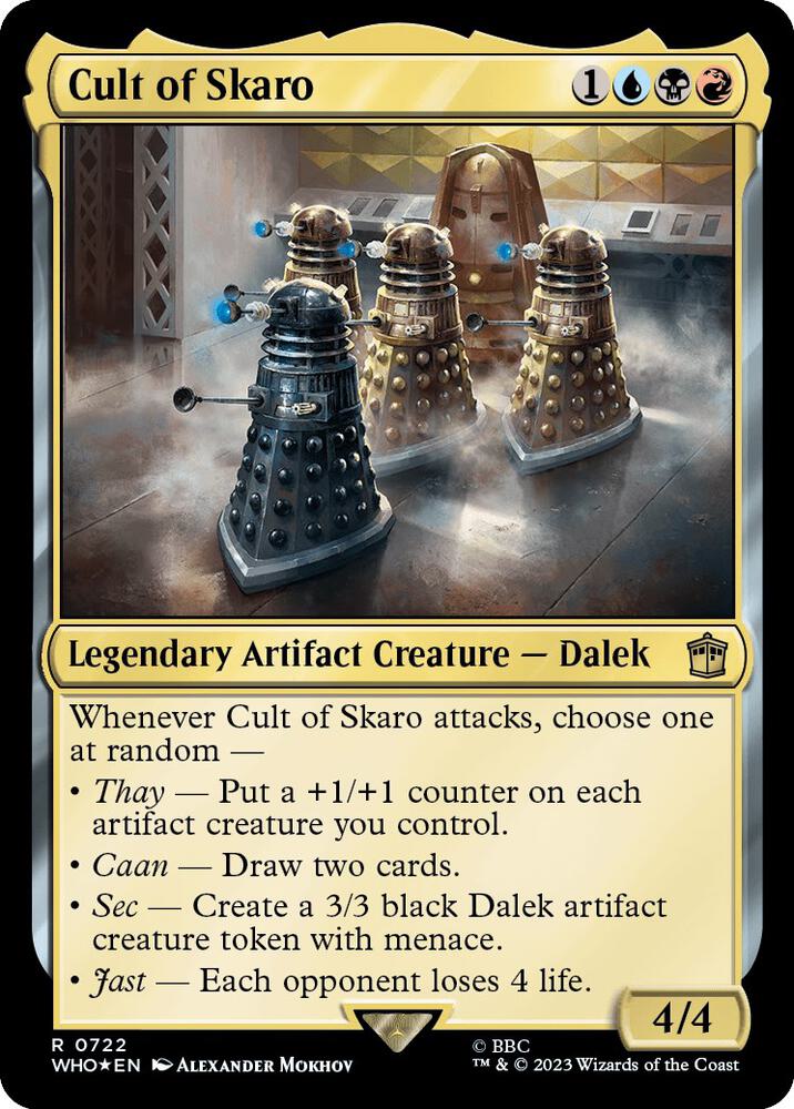 Cult of Skaro 722/331 (Universes Beyond: Doctor Who)  - Surge Foil | Good Games Morley