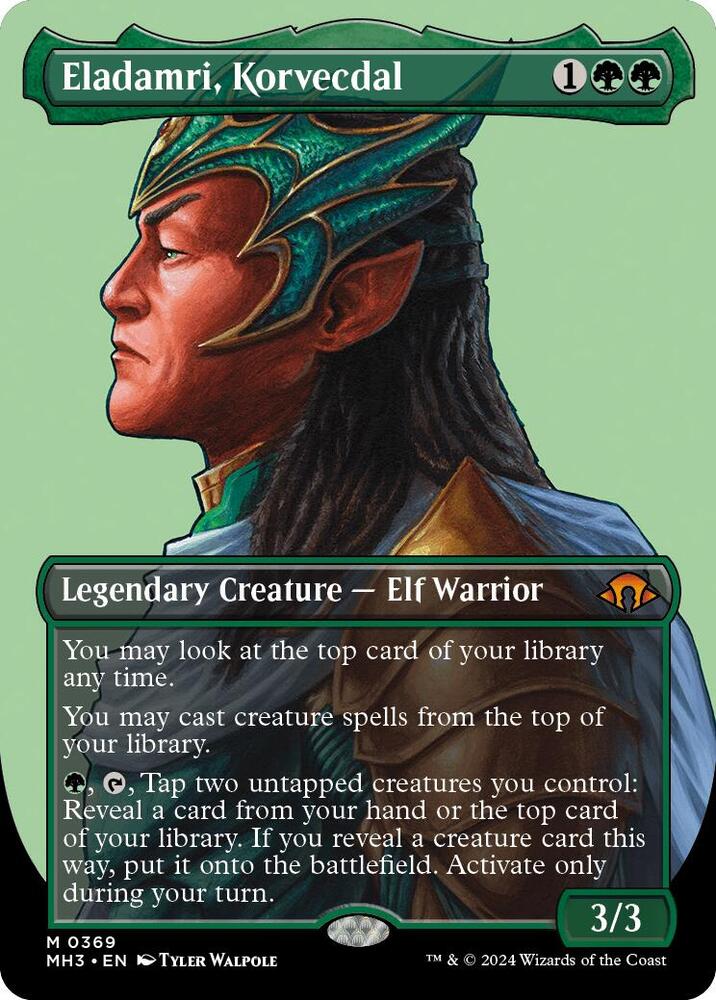Eladamri, Korvecdal 369/319 (Modern Horizons 3)  - Borderless | Good Games Morley