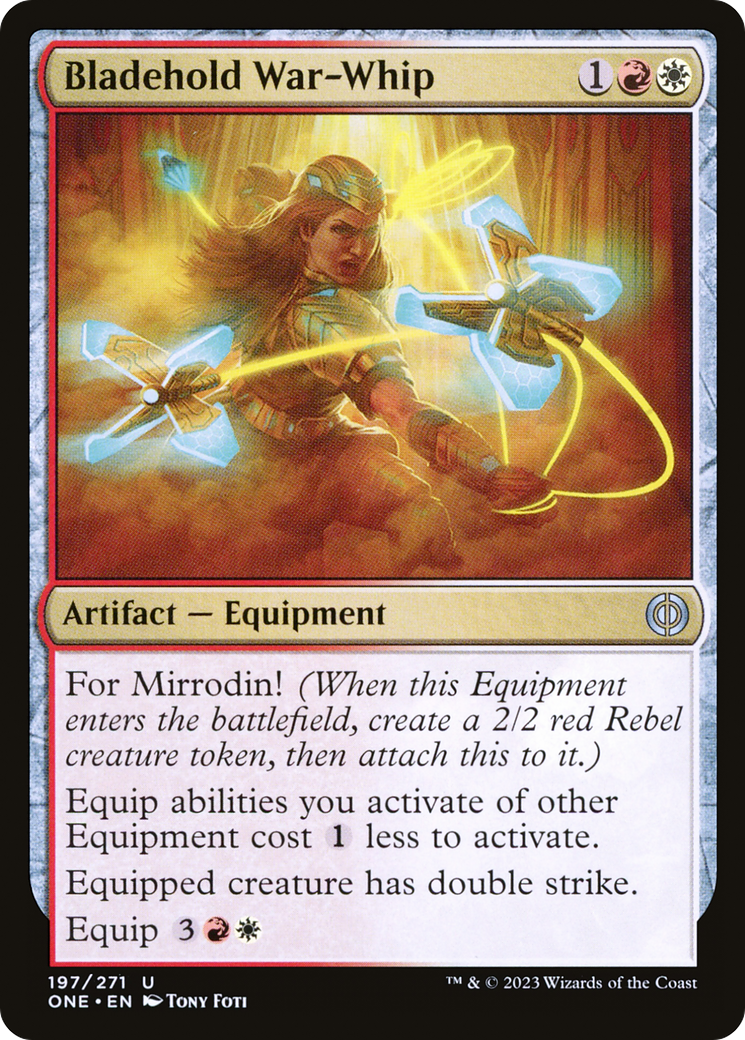Bladehold War-Whip [Phyrexia: All Will Be One] | Good Games Morley