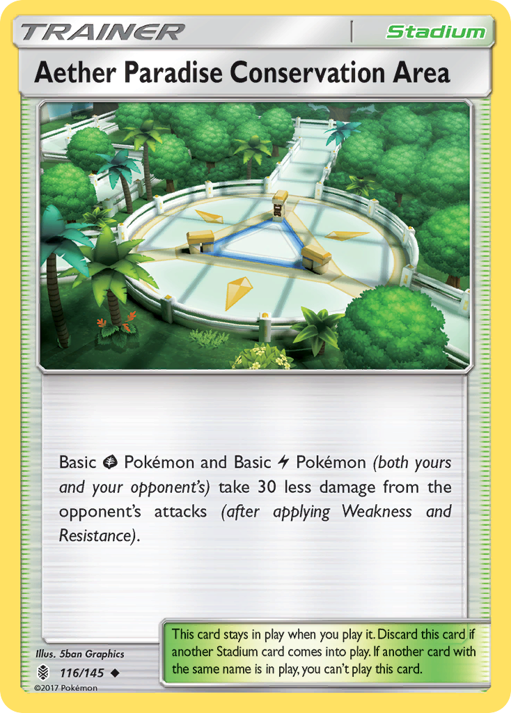 Aether Paradise Conservation Area (116/145) [Sun & Moon: Guardians Rising] | Good Games Morley