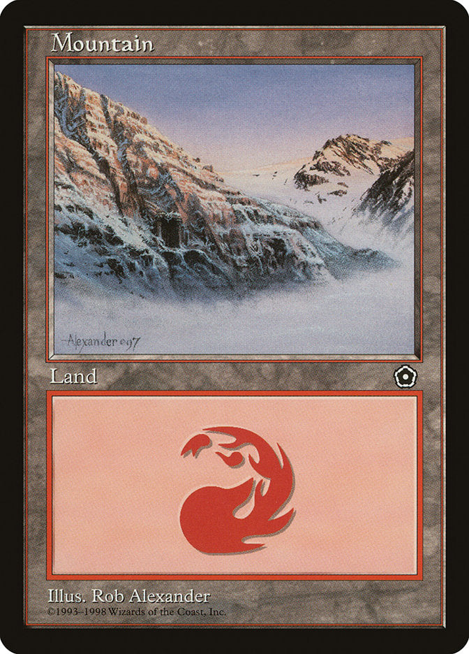 Mountain (Signature on Left / Cave on Left) [Portal Second Age] | Good Games Morley