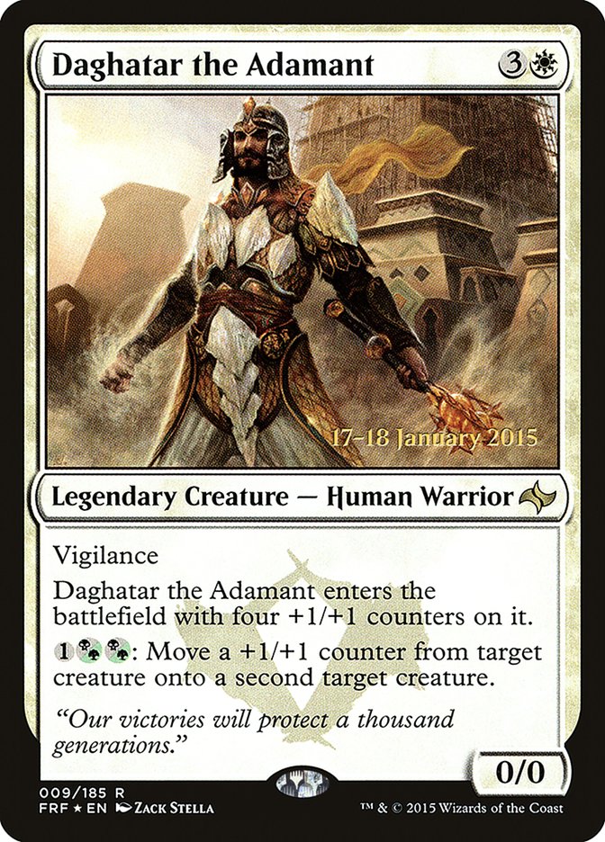 Daghatar the Adamant [Fate Reforged Prerelease Promos] | Good Games Morley