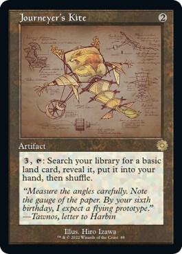 Journeyers Kite Schematic 88/63 (The Brothers' War: Retro Frame Artifacts)  | Good Games Morley