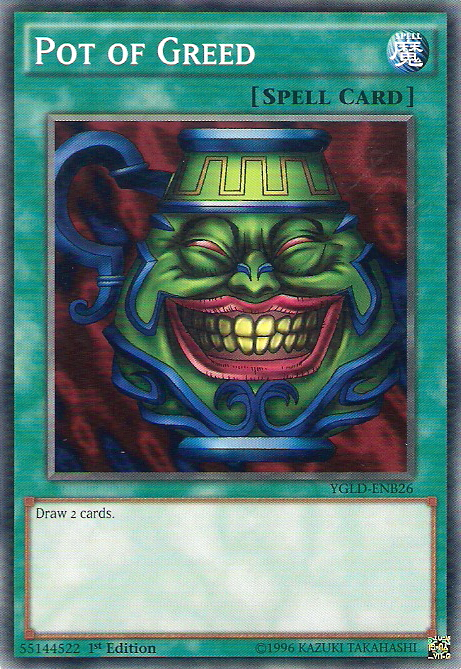 Pot of Greed [YGLD-ENB26] Common | Good Games Morley