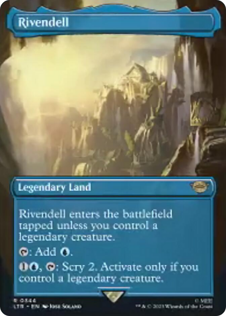 Rivendell (Borderless Alternate Art) [The Lord of the Rings: Tales of Middle-Earth] | Good Games Morley