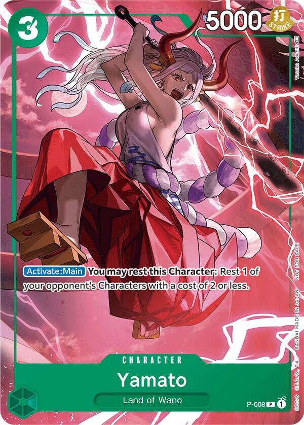 Yamato (Tournament Pack Vol.1) P-008 (One Piece Promotion Cards)  | Good Games Morley