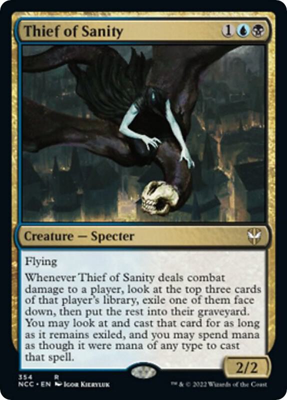 Thief of Sanity 354 (Commander: Streets of New Capenna)  | Good Games Morley