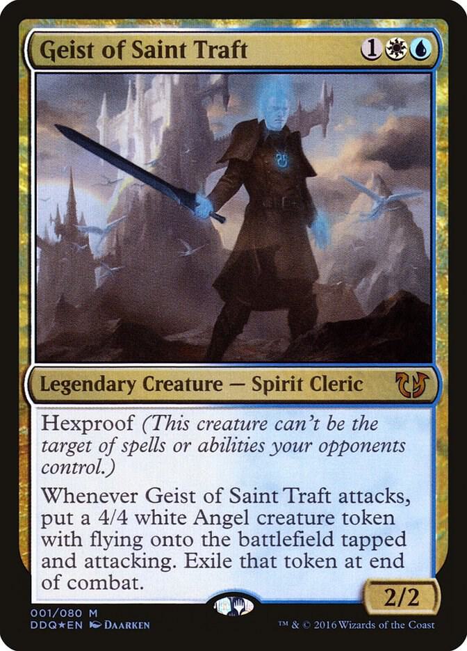 Geist of Saint Traft 1/80 (Duel Decks: Blessed vs. Cursed)  - Foil | Good Games Morley