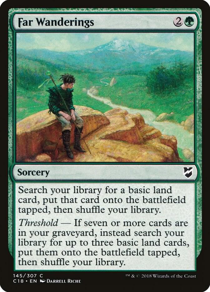 Far Wanderings 145/307 (Commander 2018)  | Good Games Morley