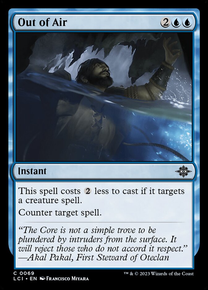 Out of Air 69/291 (The Lost Caverns of Ixalan)  | Good Games Morley