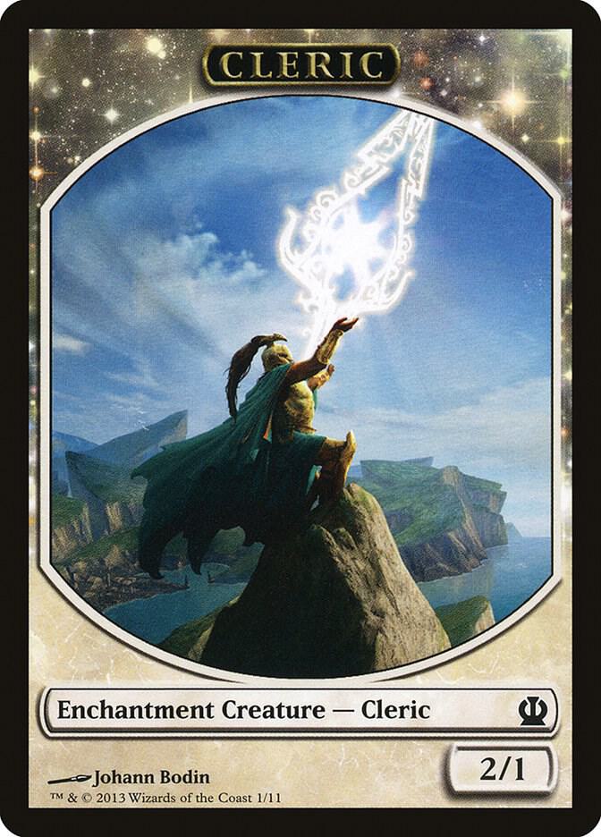 Cleric Token 1 (Theros)  | Good Games Morley