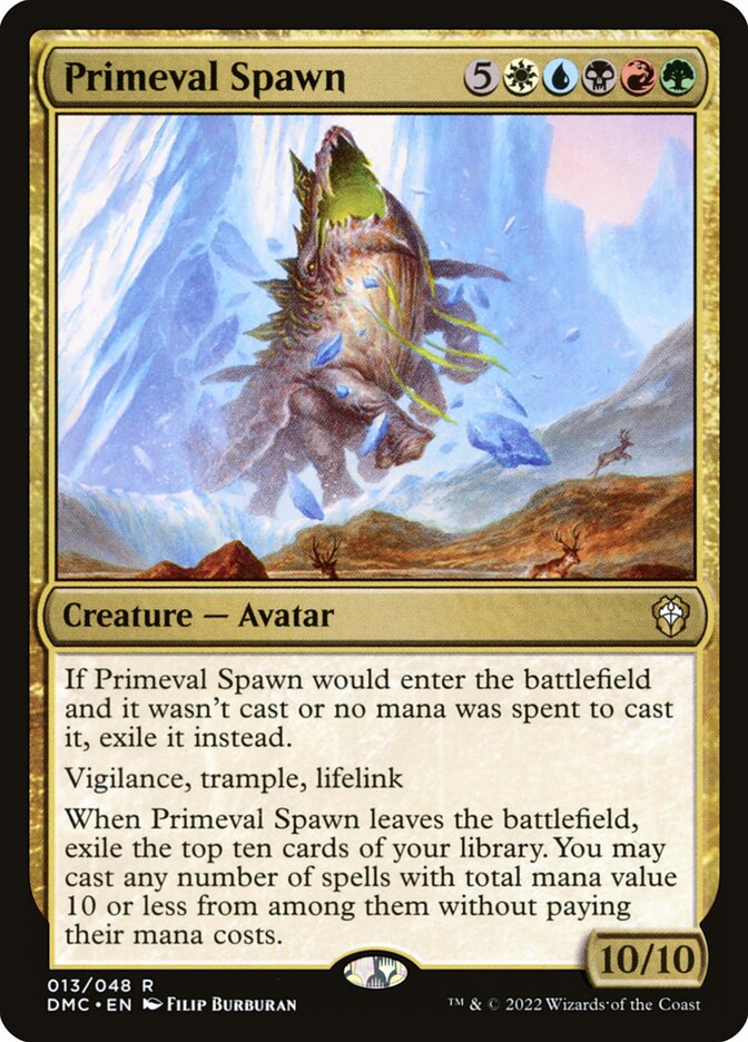 Primeval Spawn 13/50 (Commander: Dominaria United)  | Good Games Morley