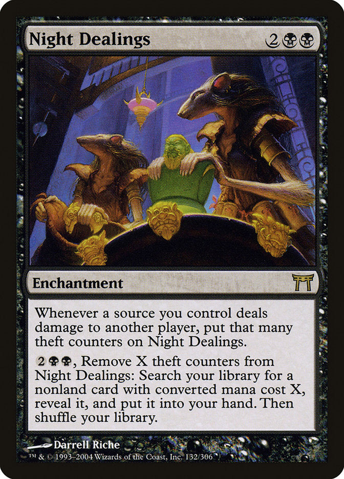 Night Dealings 132/306 (Champions of Kamigawa)  | Good Games Morley