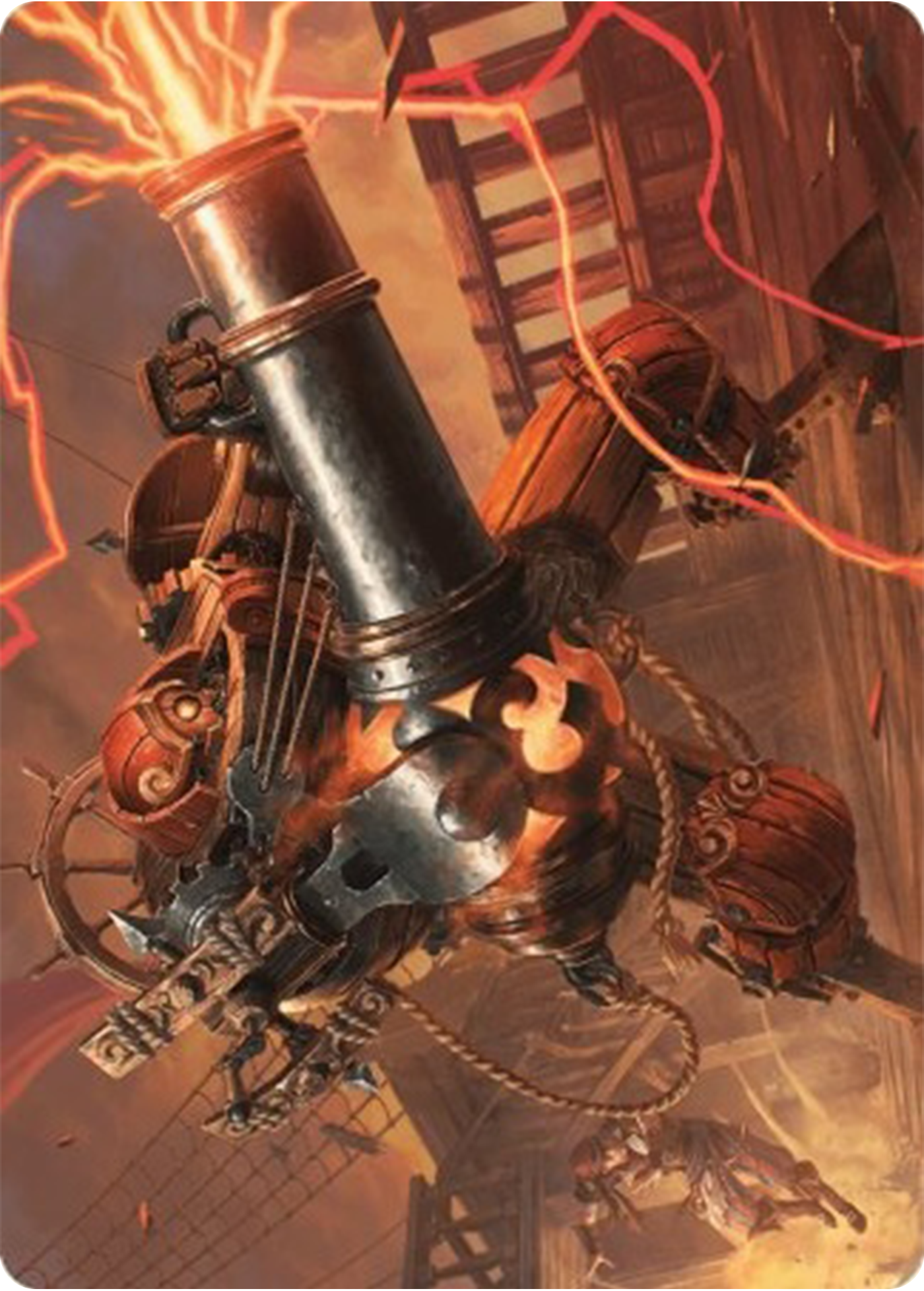 Blaster Hulk Art Card [Modern Horizons 3 Art Series] | Good Games Morley