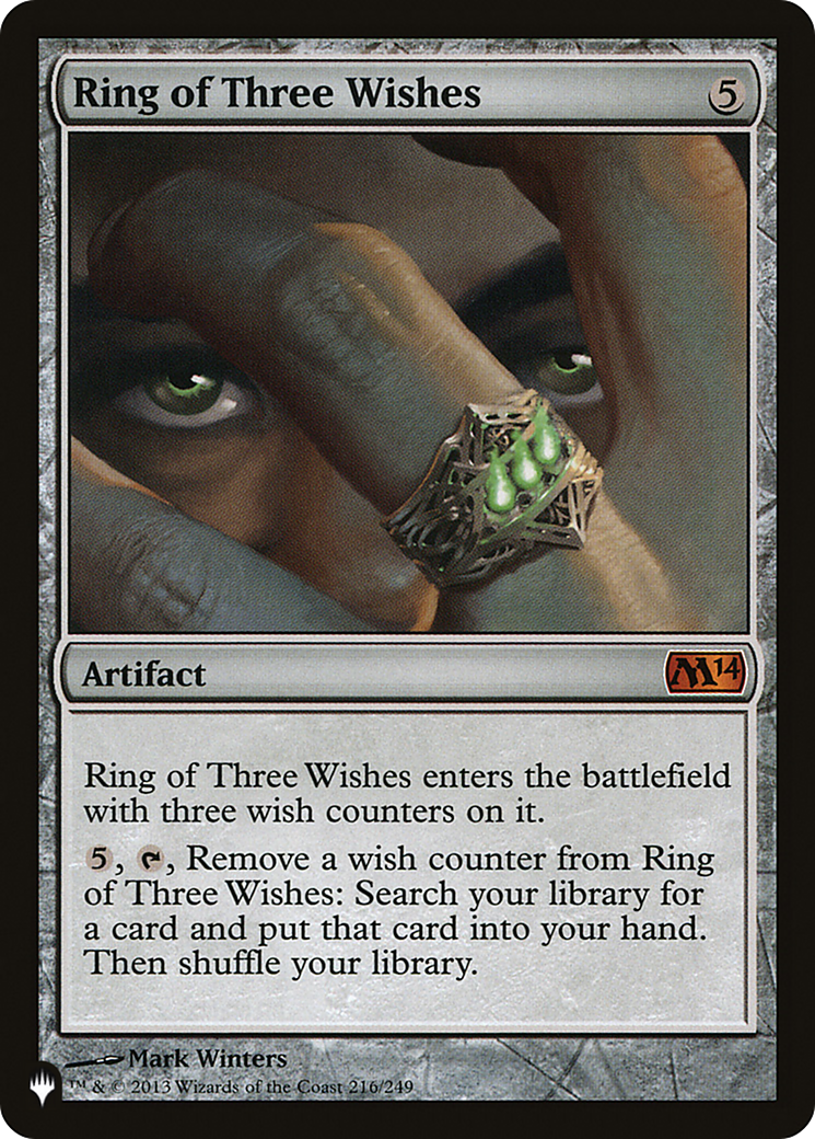 Ring of Three Wishes [The List] | Good Games Morley