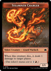 Treasure // Steampath Charger Double-Sided Token [Bloomburrow Tokens] | Good Games Morley