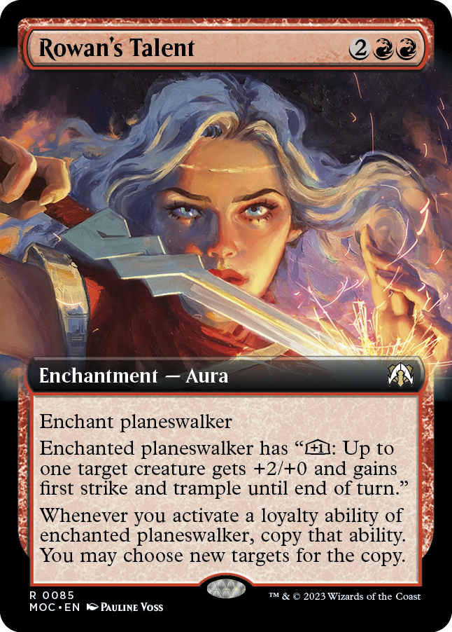 Rowan's Talent (Extended Art) [March of the Machine Commander] | Good Games Morley