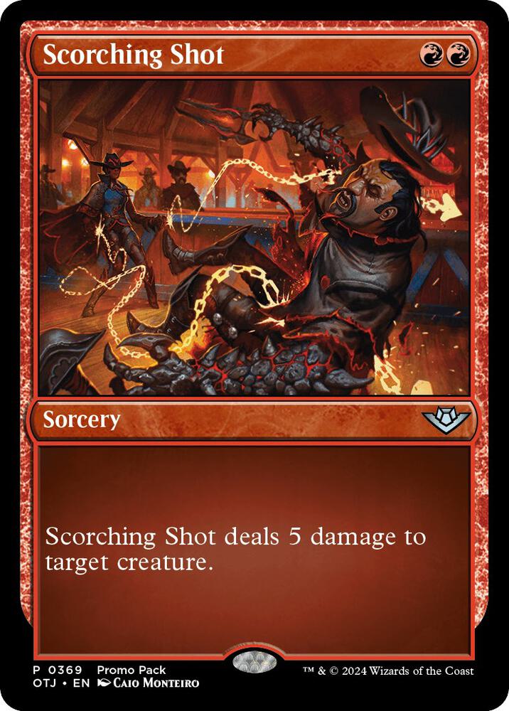 Scorching Shot 369/286 (Promo Pack: Outlaws of Thunder Junction)  | Good Games Morley