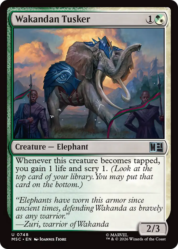 Wakandan Tusker [Marvel Super Heroes Commander] | Good Games Morley