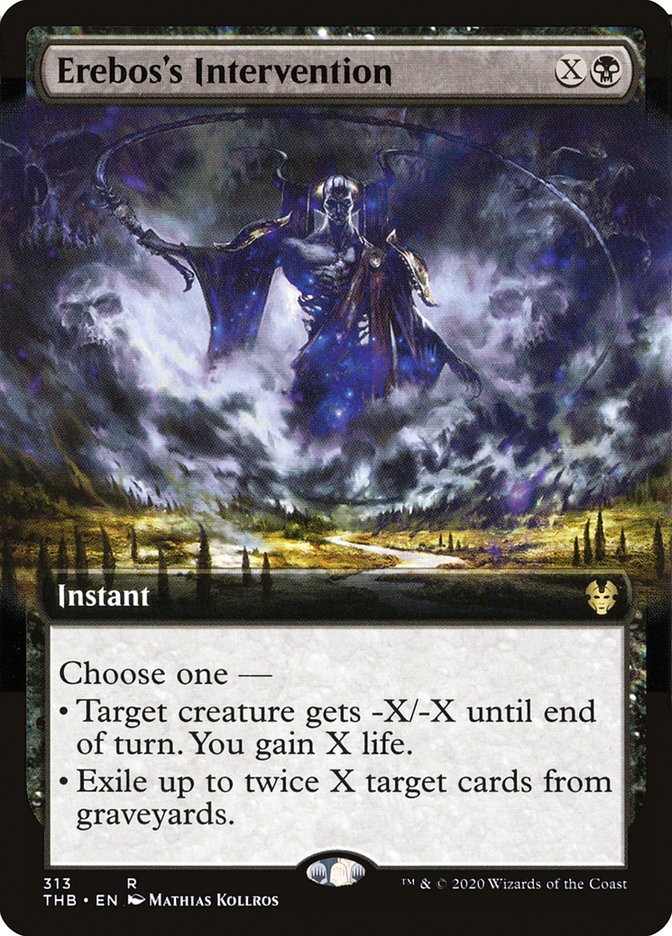 Erebos's Intervention (Extended Art) [Theros Beyond Death] | Good Games Morley