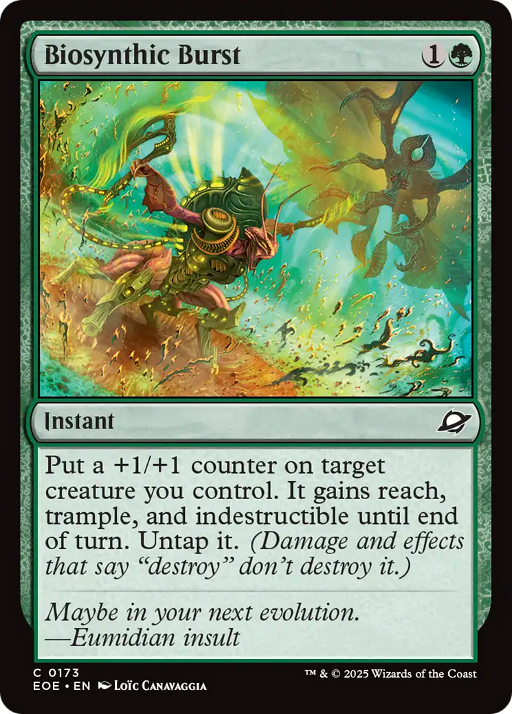 Biosynthic Burst [Edge of Eternities] | Good Games Morley