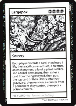 Largepox (2021 Edition) [Mystery Booster Playtest Cards] | Good Games Morley