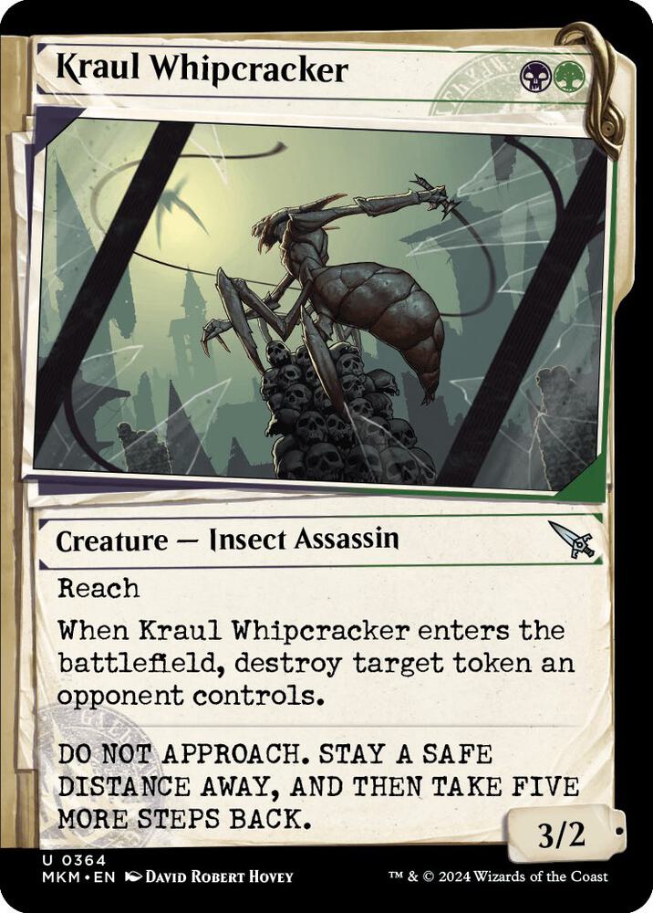 Kraul Whipcracker 364/286 (Murders at Karlov Manor)  - Showcase Foil | Good Games Morley