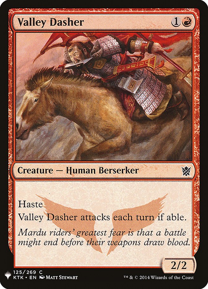 Valley Dasher [Mystery Booster] | Good Games Morley