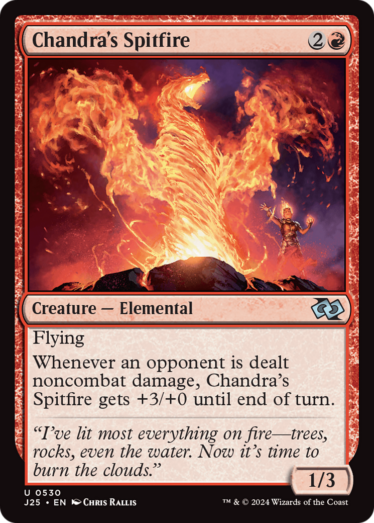 Chandra's Spitfire [Foundations Jumpstart] | Good Games Morley