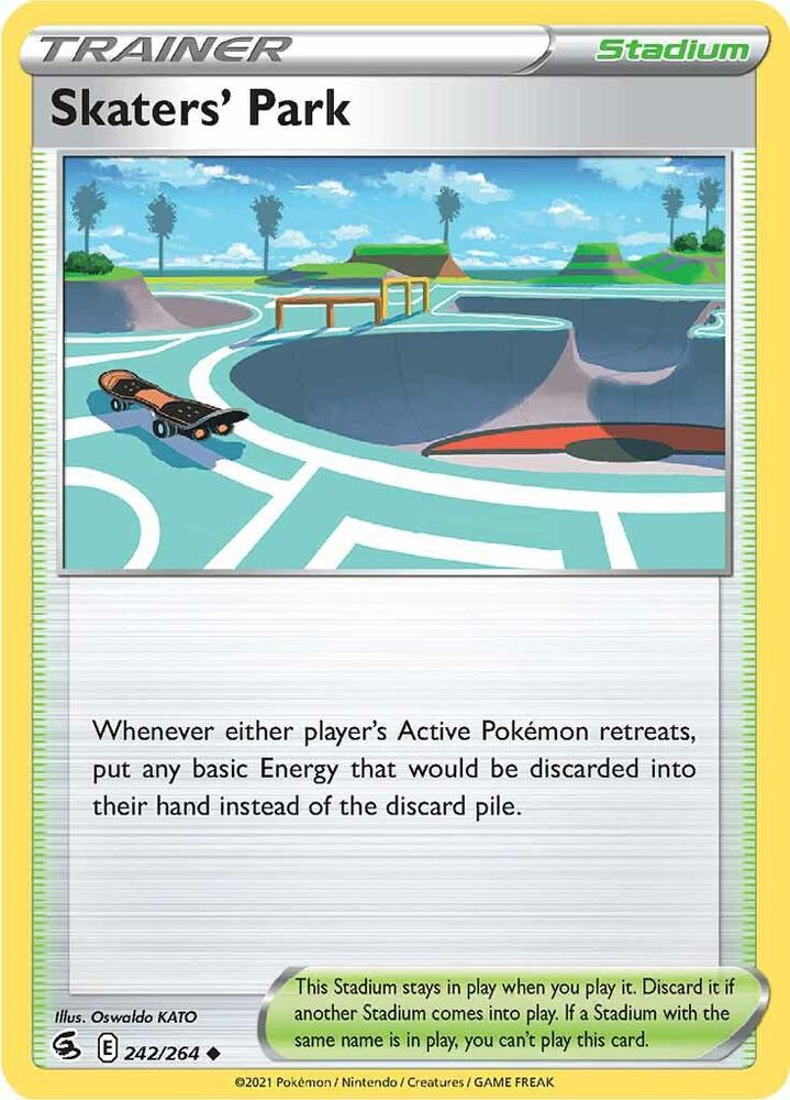 Skater's Park 242/264 (SWSH08: Fusion Strike)  | Good Games Morley