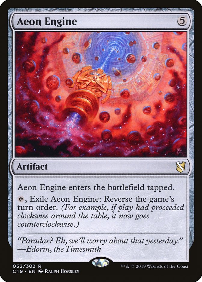 Aeon Engine 52/302 (Commander 2019)  | Good Games Morley