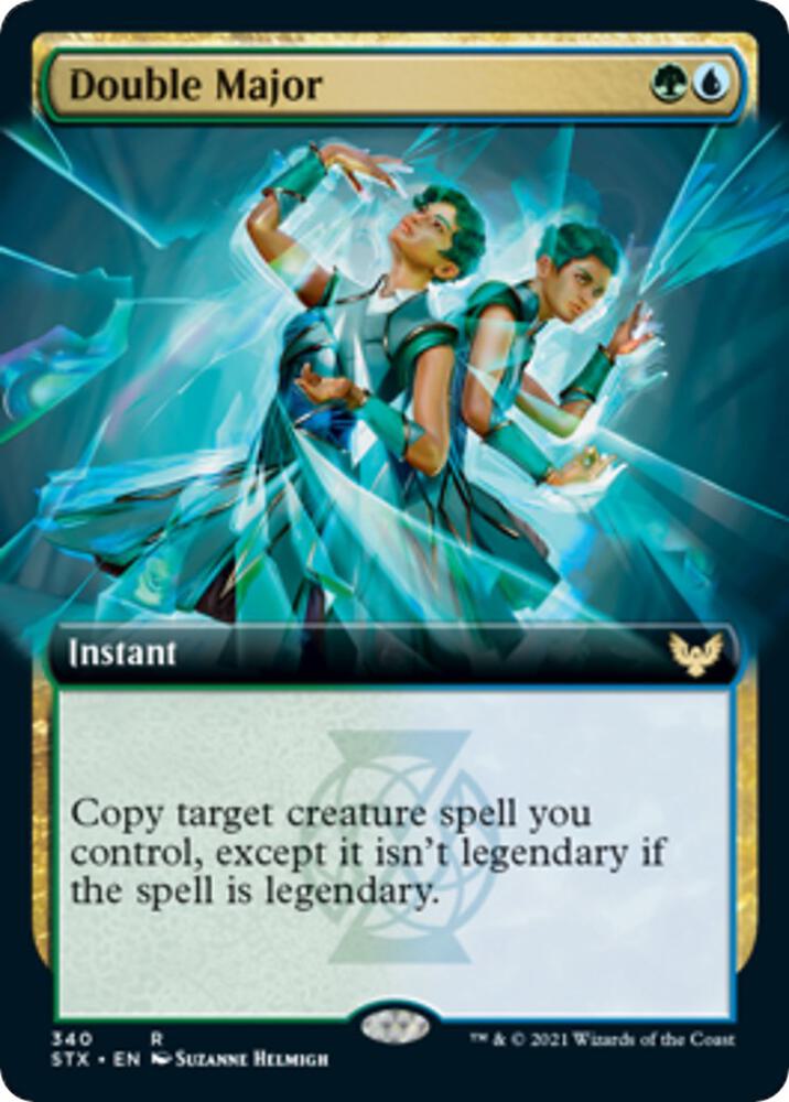 Double Major Extended Art 340 (Strixhaven: School of Mages)  - Foil | Good Games Morley