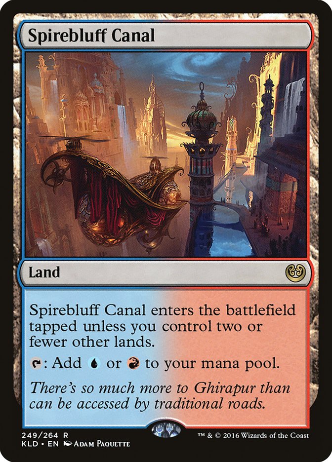 Spirebluff Canal [Kaladesh] | Good Games Morley